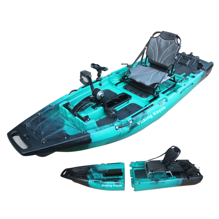 Fishing Kayak Paddle - Nowy modułowy kajak 2025, 9,5 stopy,