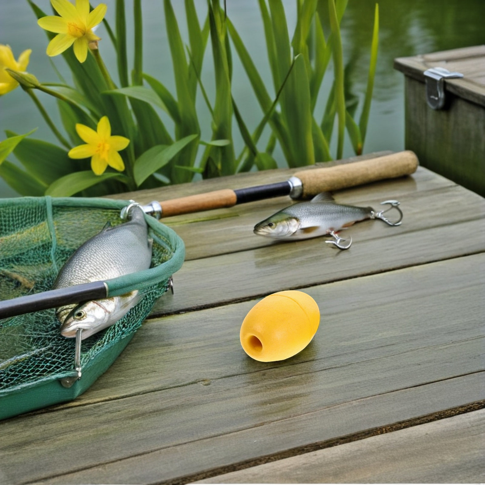 Fishing Kayak Anchor - 8 szt. Pływaki do jachtów, boje