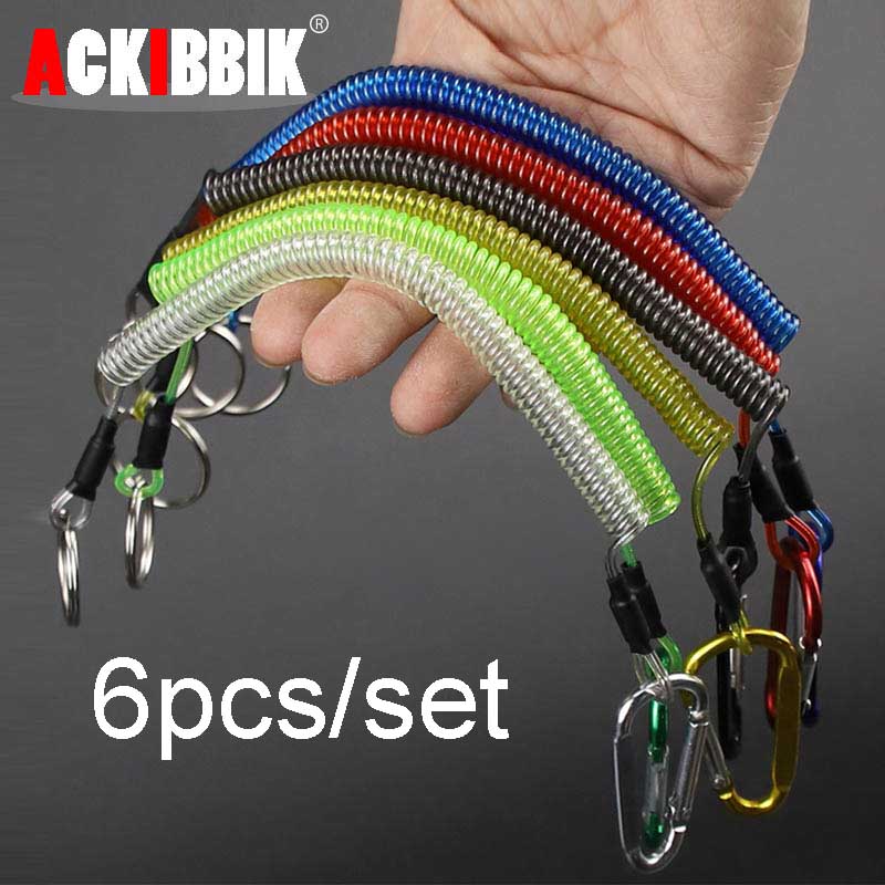 Ackibbik 6 szt. Smycz wędkarsk – Fishing Kayak Paddle Leash recenzja i cena
