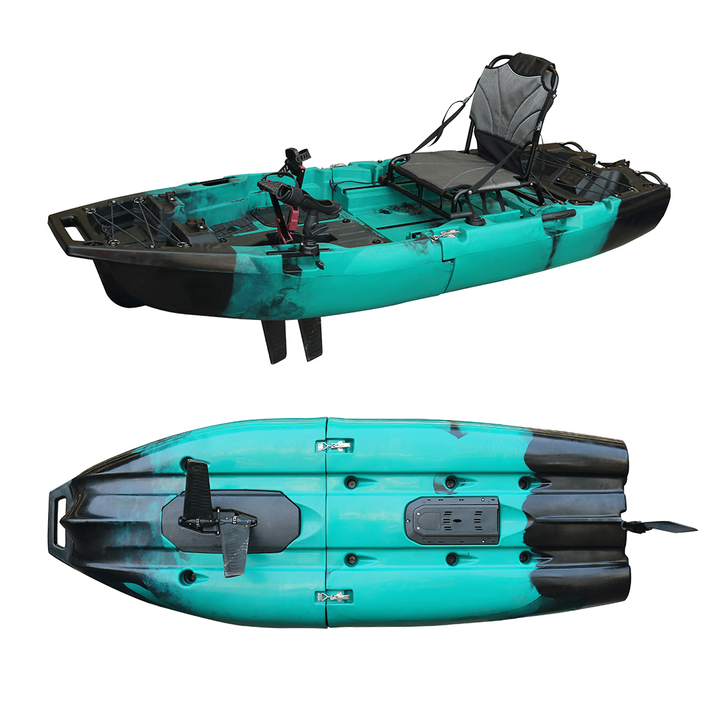 Kajak modułowy HDPE 8 stóp 2,5 – Fishing Kayak Sit On Top recenzja i cena