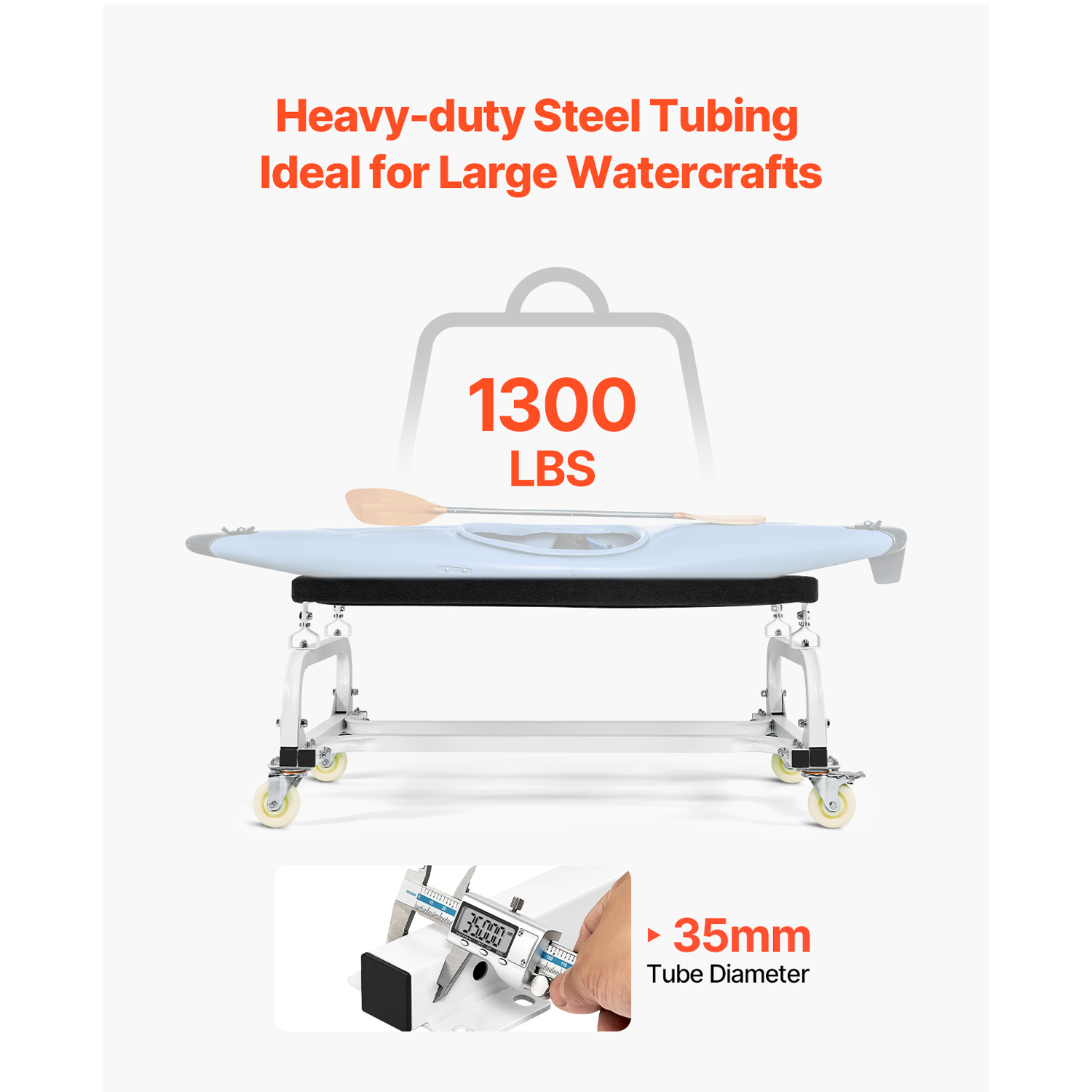 Wózek do transportu łodzi moto – Fishing Kayak Cart recenzja i cena
