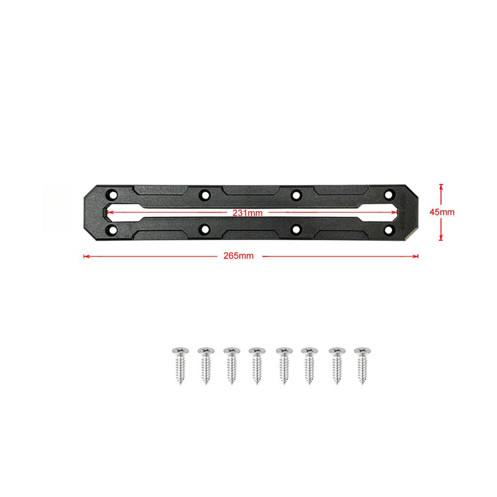 2 szt. Czarne szyny do kajaka  – Fishing Kayak Rod Holder recenzja i cena