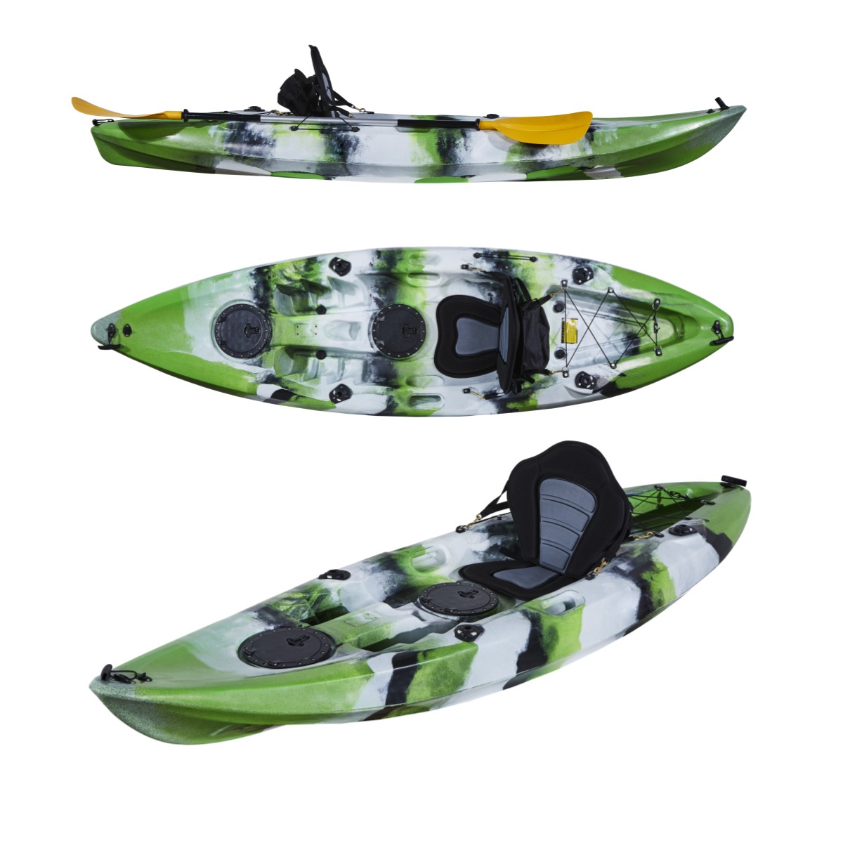 Wyprodukowano w Chinach Jednoo – Fishing Kayak Sit On Top recenzja i cena
