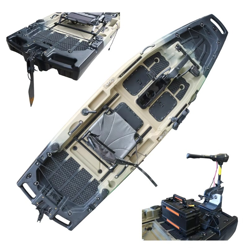 Kajak wędkarski jednoosobowy H – Fishing Kayak Sit On Top recenzja i cena