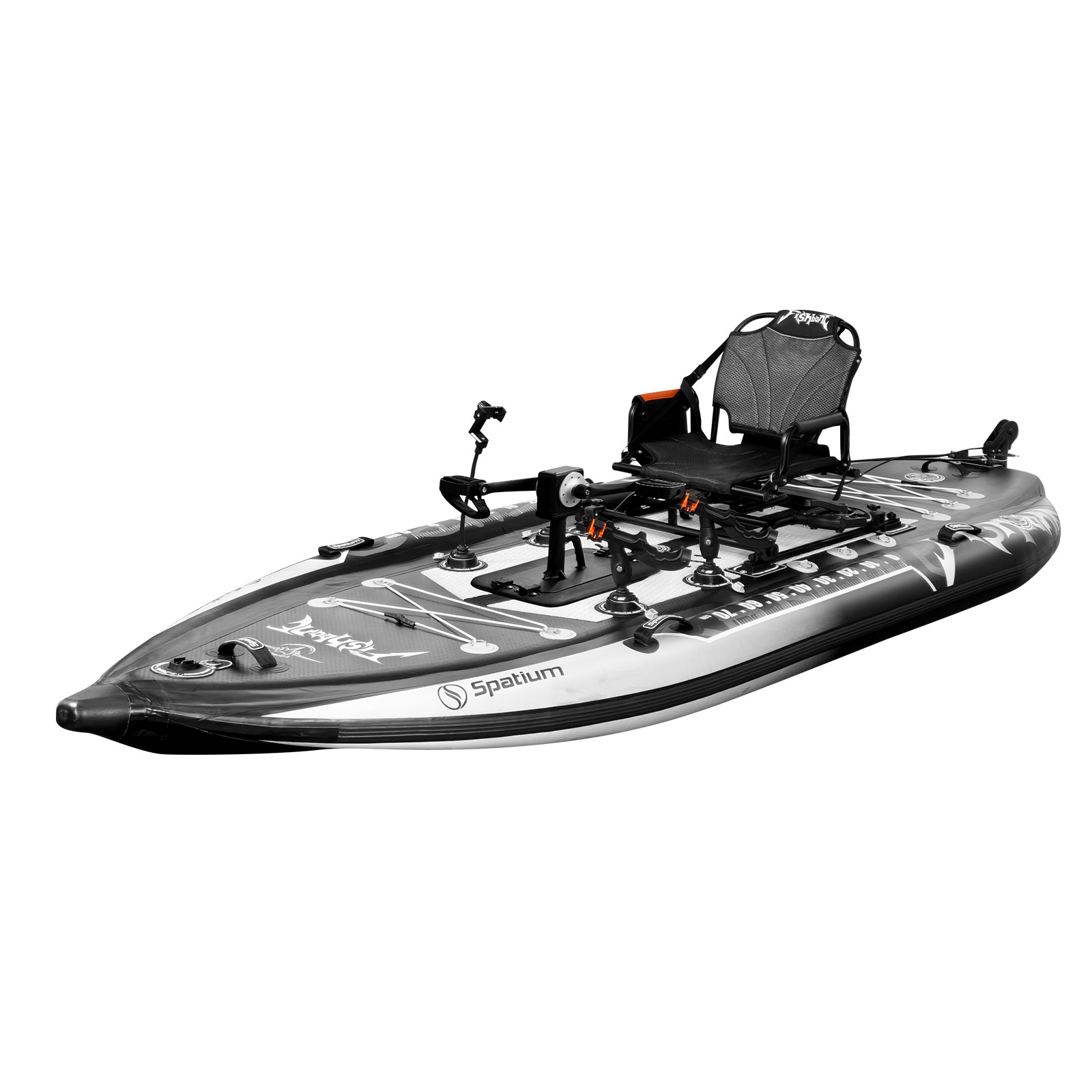 Kajak Spatium z napędem pedało – Fishing Kayak Pedal Drive recenzja i cena