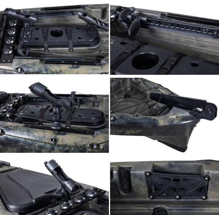 Kajak wędkarski LSF First-clas – Fishing Kayak Rod Holder recenzja i cena