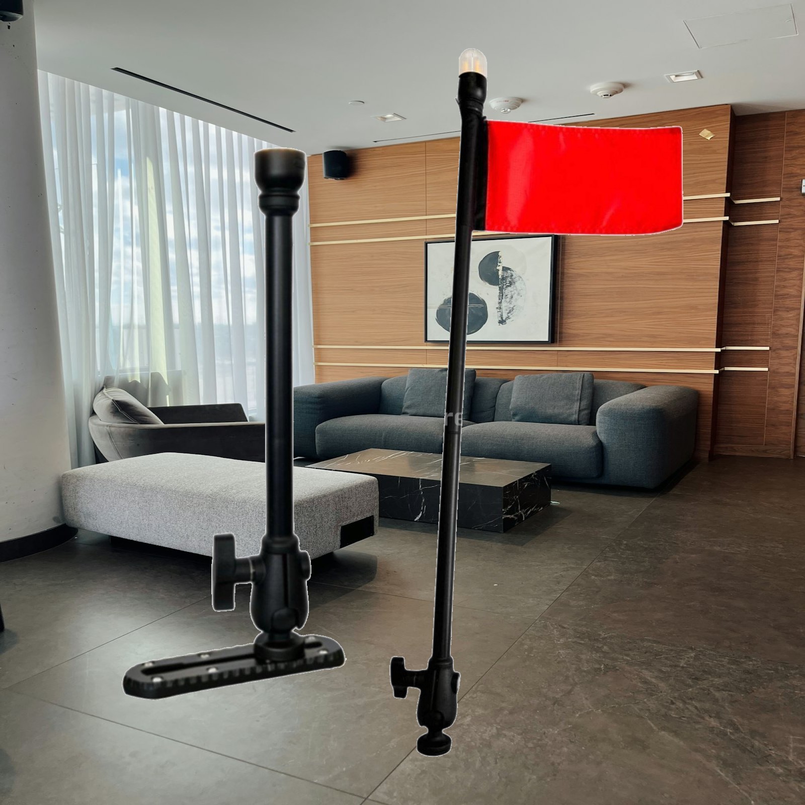 Lampa kajakowa z czerwoną flag – Fishing Kayak Paddle recenzja i cena