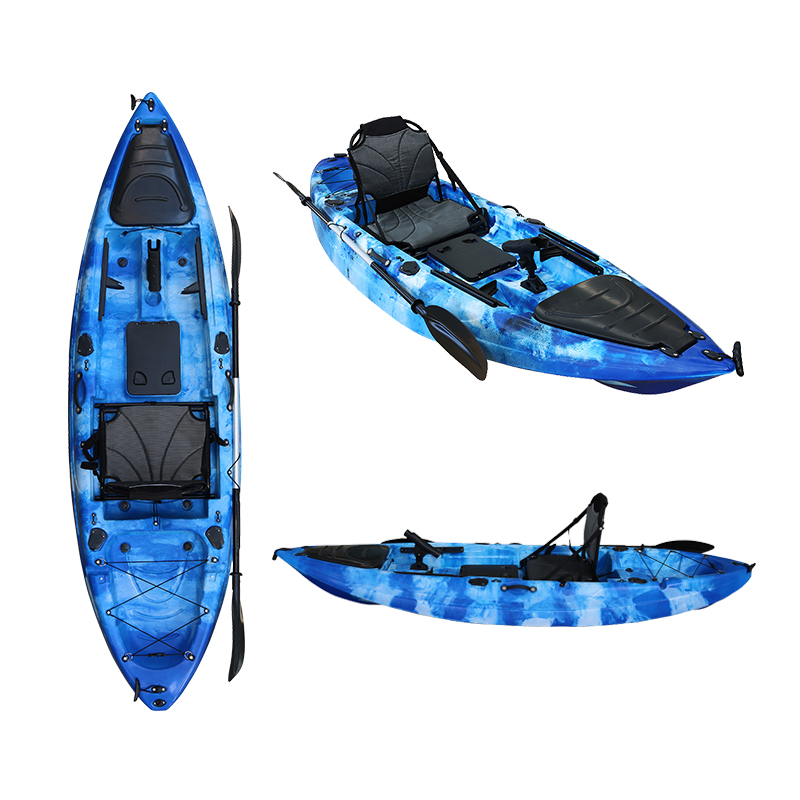 Jednomiejscowy kajak wędkarski – Fishing Kayak Pedal Drive recenzja i cena